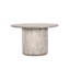 Debbie 51" L Concrete Pedestal Dining Table