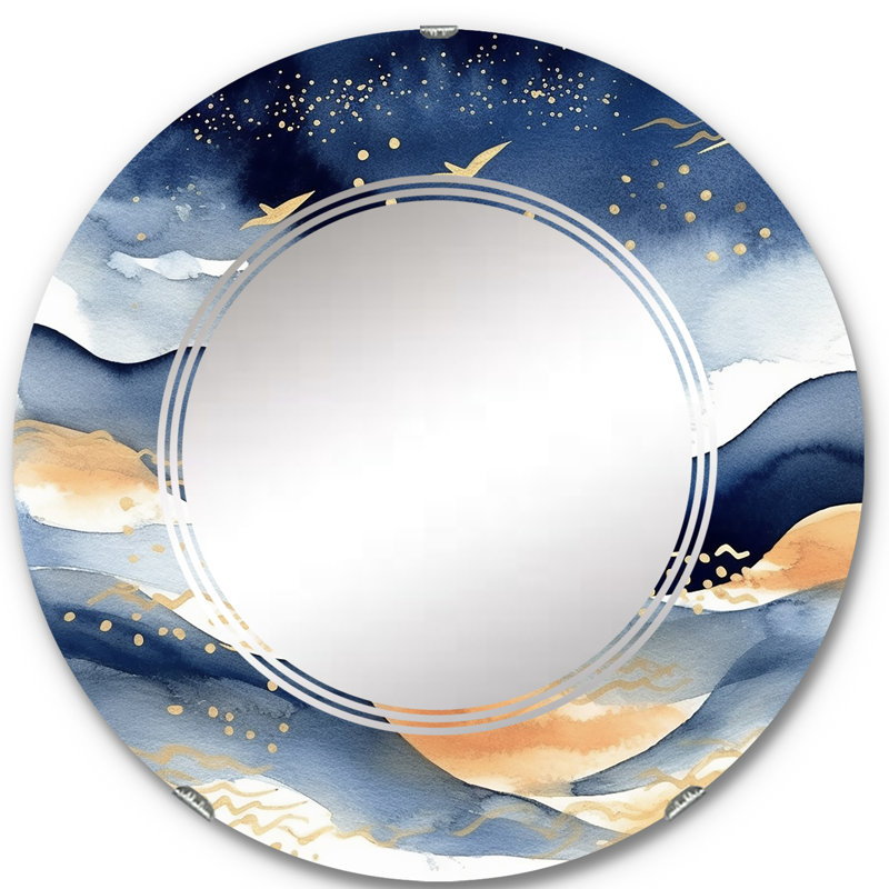 Miroir mural Zerina, 24 po x 24 po