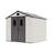8 Ft. W X 8 Ft. D Resin Outdoor Storage Shed with Reinforced Frame & Lockable Double Doors-132962955