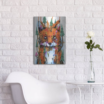 Millwood Pines 'Foxy' by Ric Stultz, Metal Wall Art