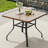 Square Patio Table With Umbrella Hole-936923691