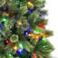 6' Artificial Pine Christmas Tree with Color & Clear Lights