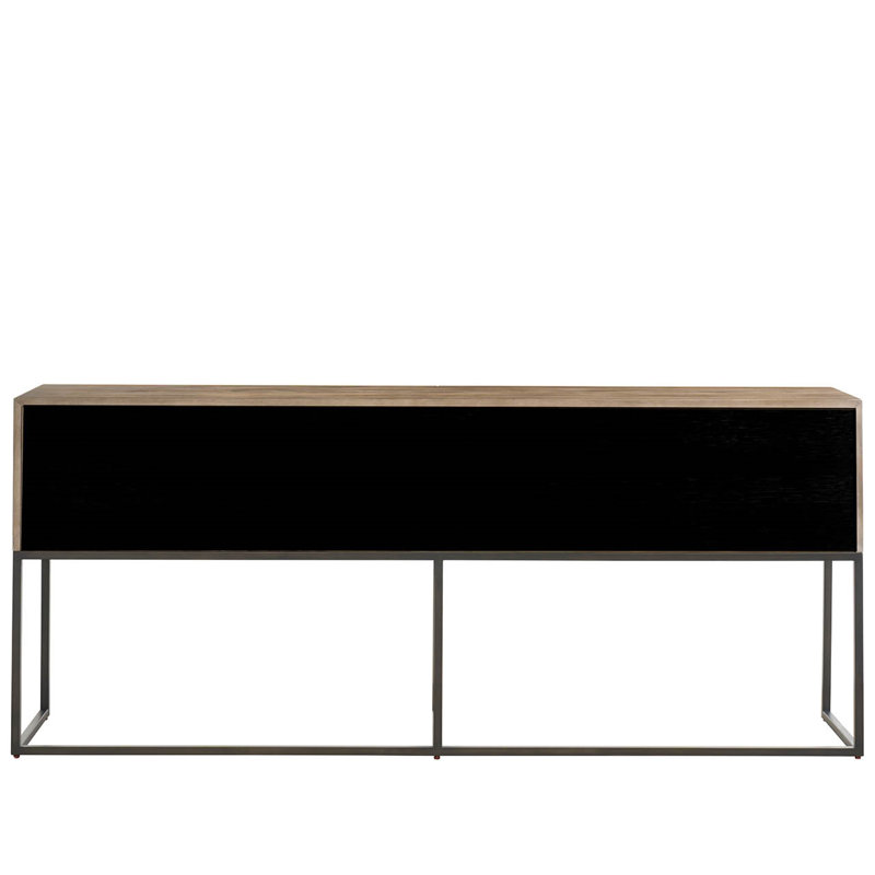 Dwell 76'' W Solid Wood Console Table, Brown
