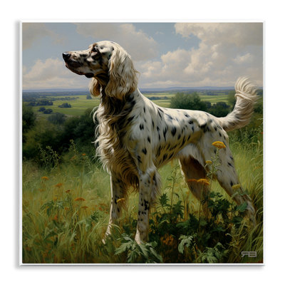 Art mural Dalmatian Dog in Countryside par Roozbeh Bahramali