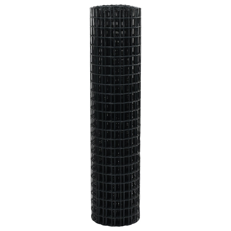 Steel Border Fencing, Grey, 100 x 1000 x 0.2 cm