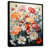 Toile avec cadre flottant noir