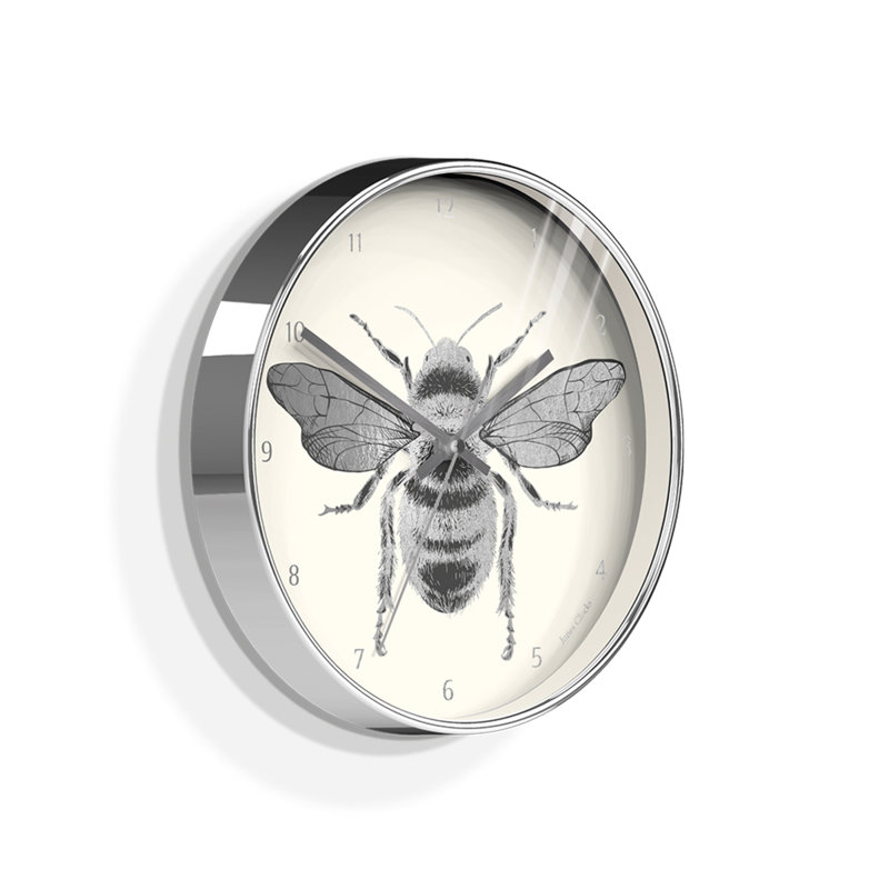 Wall Clock, Silver
