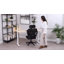 Chaise de bureau ergonomique en filet avec appui-tête Gelbert-1795938599