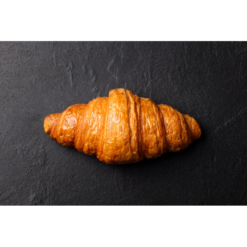 " Fresh Croissant ", 32" H x 48" W x 1.25" D