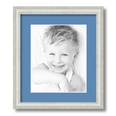 Wood Matte Picture Frame with Mat