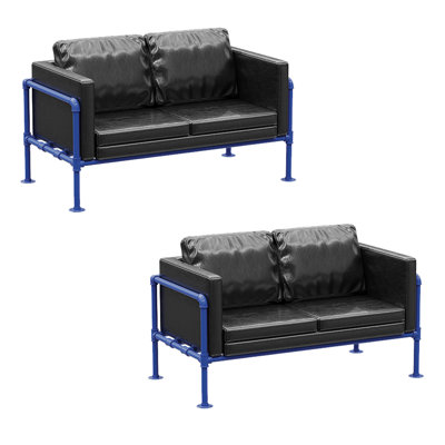 Faux Leather Upholstered Bench