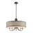 Mance 6 - Light Dimmable Drum Chandelier-414418060