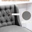 2 Counter Height Treasures, 180 Degree Swivel, 27" Seat Height, Solid Wood Footrest, Button , Grey 2 , Swivel Seat, High, With Footrest & Feature