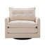 Fauteuil pivotant rembourré 36 po Chenille-114237960