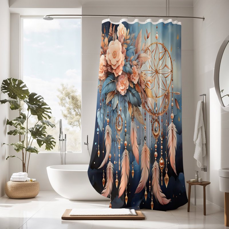 Shower Curtain, 93" H x 70" W