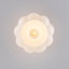 Plafonnier semi-encastré 1 lumière en verre blanc-1244953127