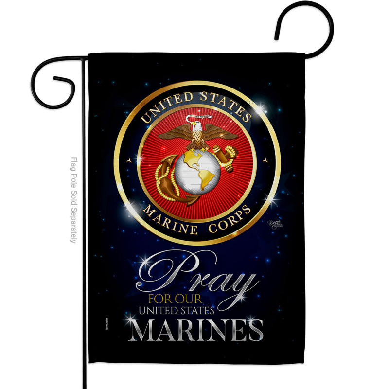Double Sided 18.5'' H x 13'' W Polyester Garden Flag