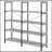Fallon Analiese 4-Shelf Industrial Etagere Bookcase-679546859