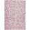 HomeRoots 5' X 8' Pink Abstract Washable Indoor Outdoor Area Rug