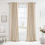 Paire de rideaux occultant et texturé 100% lin 50 po (ensemble de 2)-924673629-938519910