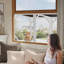 Panoramic Outdoor Catio Solid Finnish Spruce Wood Modern Window Box For Year-round Enjoyment