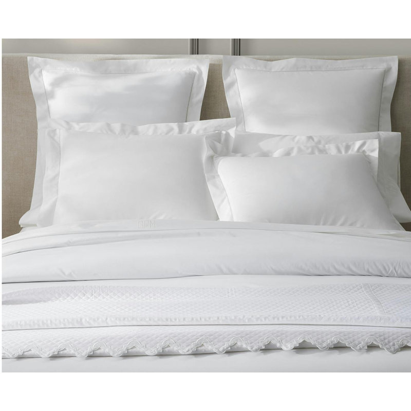 Milano Pillow Sham, Boudoir, Bone