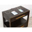 Table de chevet 2 tiroirs avec tablette