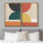 " Geometric Colorful Block Abstract Shapes Modern " 2 - Pieces-92285141-92285140
