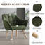 Booneville Modern Upholstered Armchair Accent Chair Solid Wood Frame for Living Room-477732842