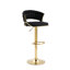 Ginko Height Adjustable Swivel Bar Stool-360997296-360997306