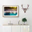 Flamingos Taking Flight in Abstract - Picture Frame Graphic Art Print-55730839-55730838