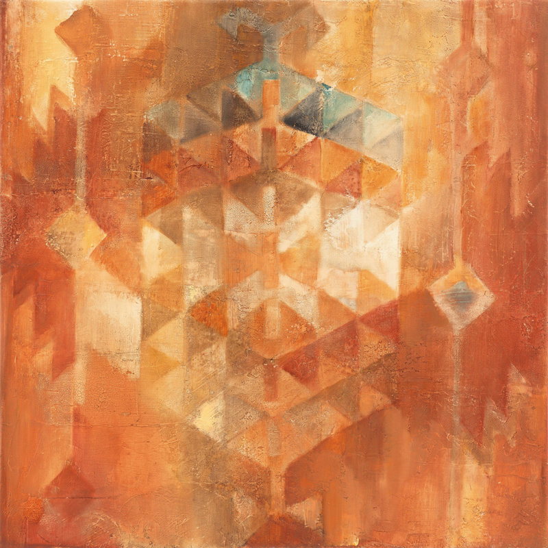 " Desert Sunset I ", 20" H x 20" W x  1.25" D