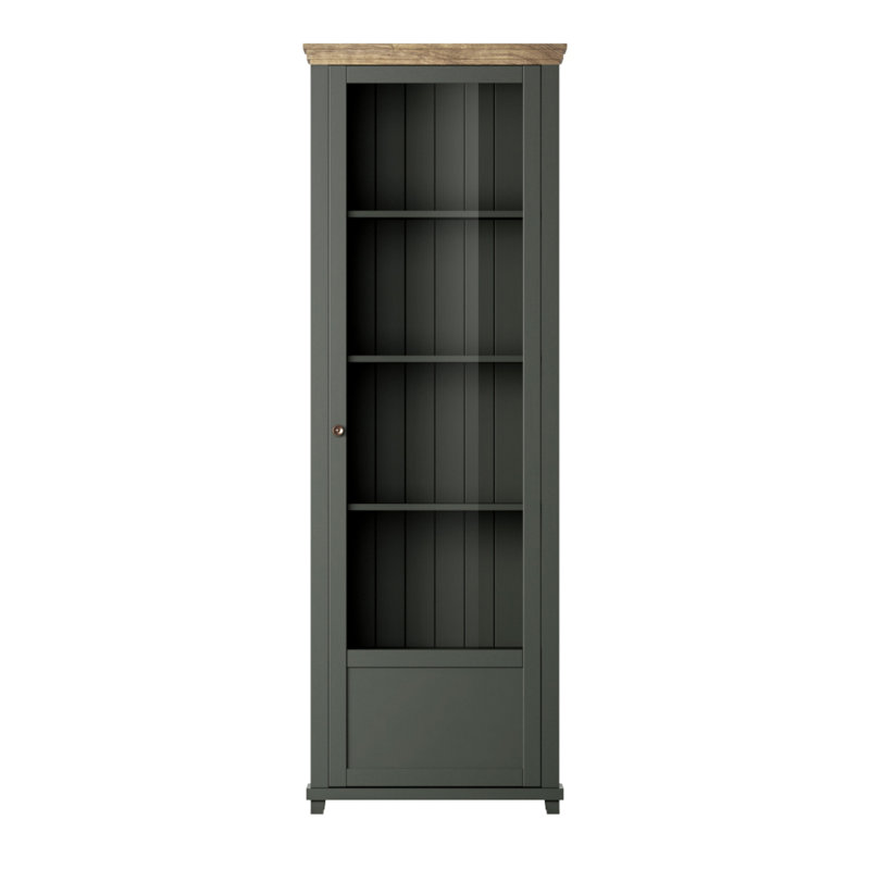 Wieland Display Cabinet, Green, Right
