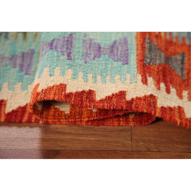 South Western Kilim Oriental Accent Rug 3x4