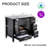 36 Single Bathroom Vanity with Wood Top, Vessel Sink, Zinc Alloy Faucet, Solid Wood Legs-1051799888