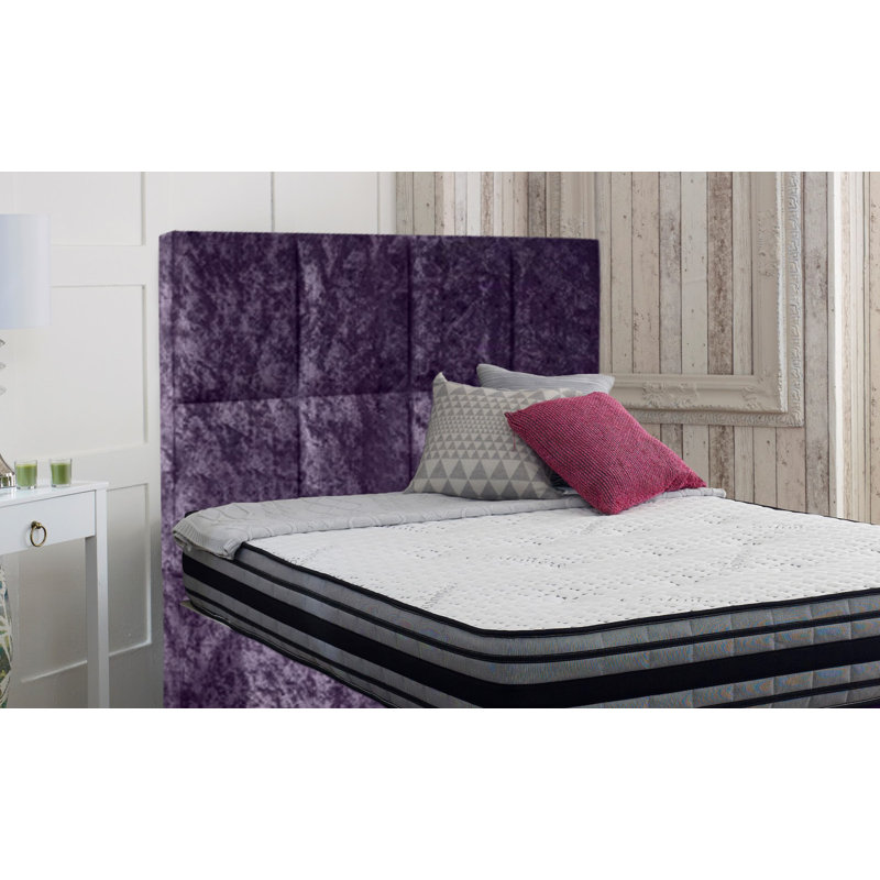 Arguello Upholstered Headboard, Small Single (2'6), Lilac