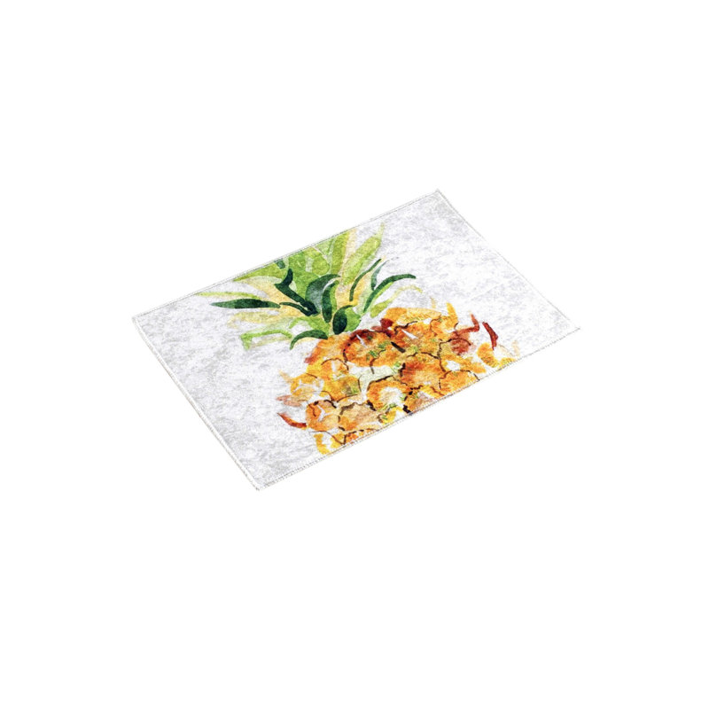 Tapis de bain antidérapant 100% polyester, 15,8 po x 23,6 po | Antiallergique, anti-poussière et anti-taches, 20,5 oz / m² | Lavable à la machine, facile d'entretien | Idéal pour les salles de bain, design élégant et fonctionnel