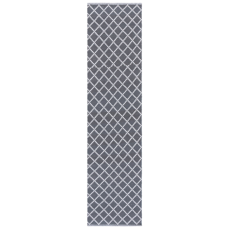 Tapis en coton tissé à plat Breckenridge, Tapis de couloir 2 pi 3 po x 9 pi