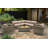 Lsi Fully Assembled 6 Person Seating Group With  Sunbrella Cushions And Concrete Firepit-1322938645