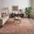 Ivory/Orange/Pink
