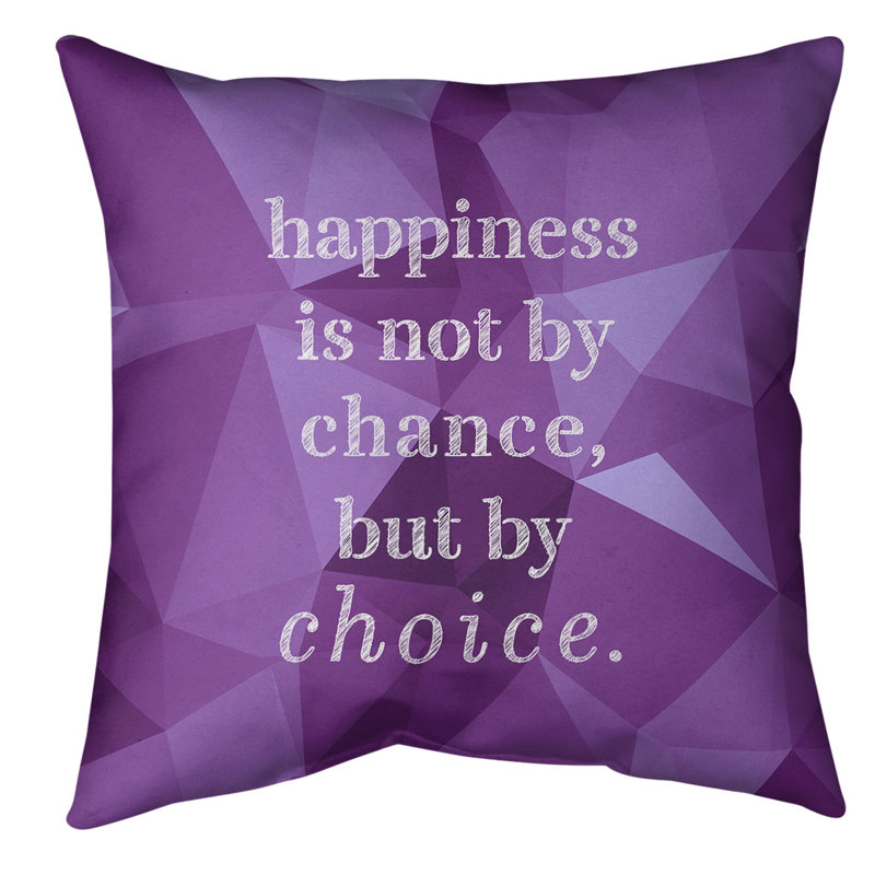 Coussin de sol, 28 po x 28 po, Mauve / Blanc