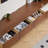 Retro design sense solid wood TV cabinet