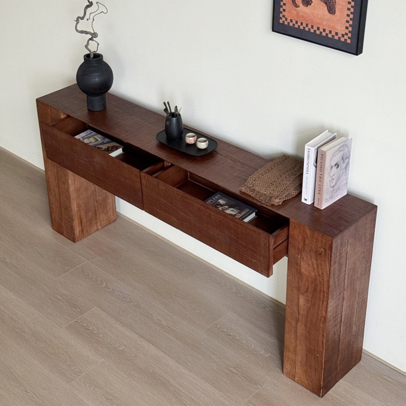 Console Wabi-sabi, H 29,5 po x L 70,9 po x l 11,8 po