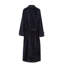 100% Cotton Mid-Calf Bathrobe with Pockets-75051939
