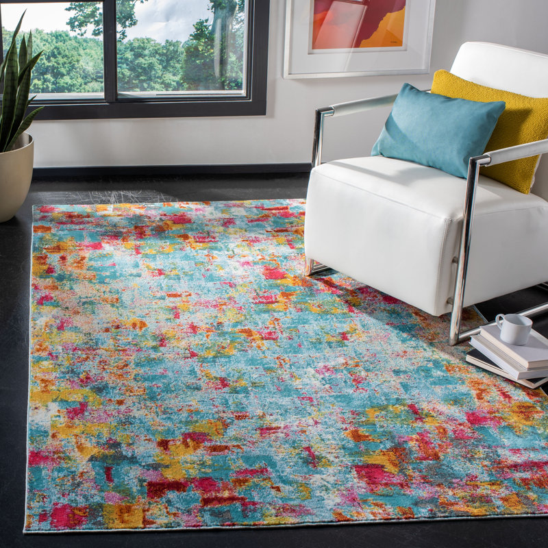 Marilynn Abstract Area Rug, Rectangle 183 x 274 cm