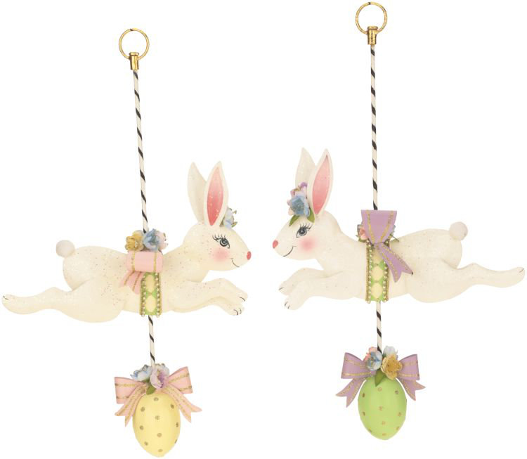 Spring Rabbit Hanging Figurine Ornament