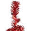 Pre-Lit Profile Artificial Tinsel Christmas Tree - Red-1421495241-1421495237