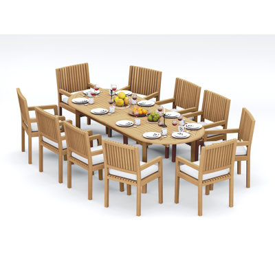 Ensemble repas extérieur pour 10 personnes Maldives