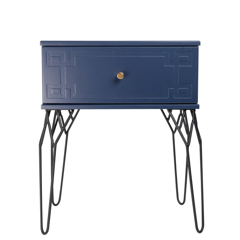 Honestee 50.2cm W Bedside Table
