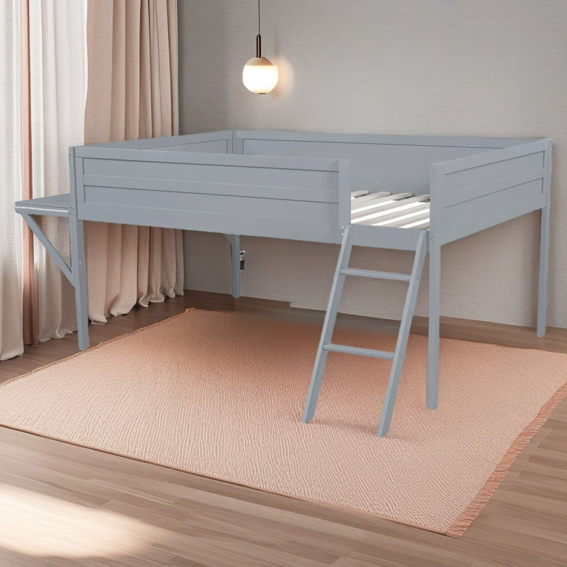 Lit mezzanine Wood Gaming, Double